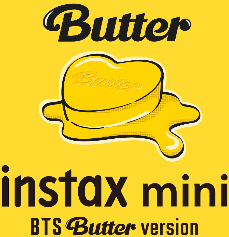 instax mini BTS Butter version