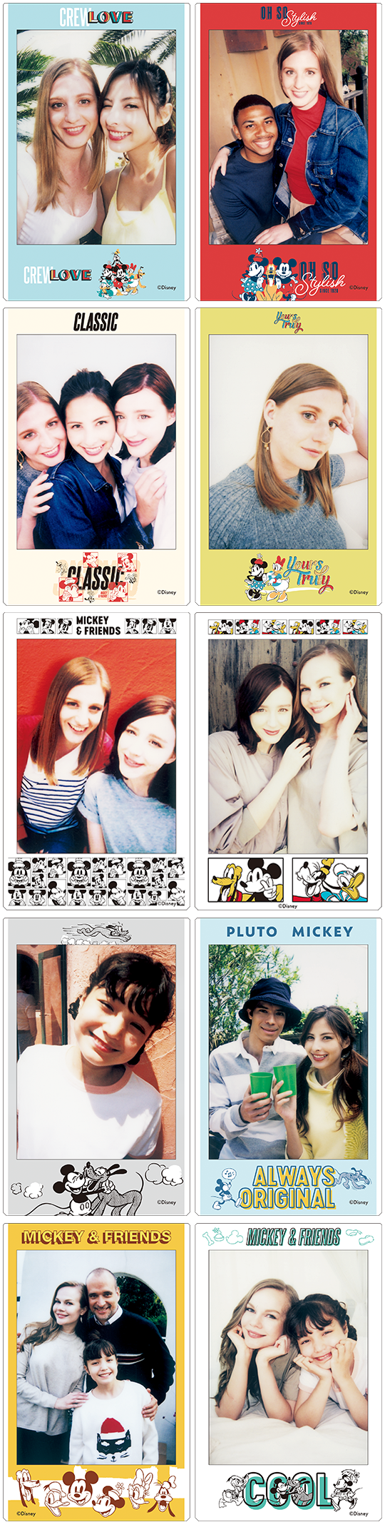 Fujifilm Instax Mini Film Disney Mickey 10 Sheets - Fuji Instant 8