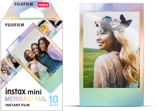 Papel Instax Mini Mermaid x 10 films