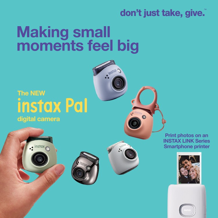 INSTAX PAL™ Digital Camera and INSTAX MINI LINK 2™ Smartphone Printer  Bundle - Instax