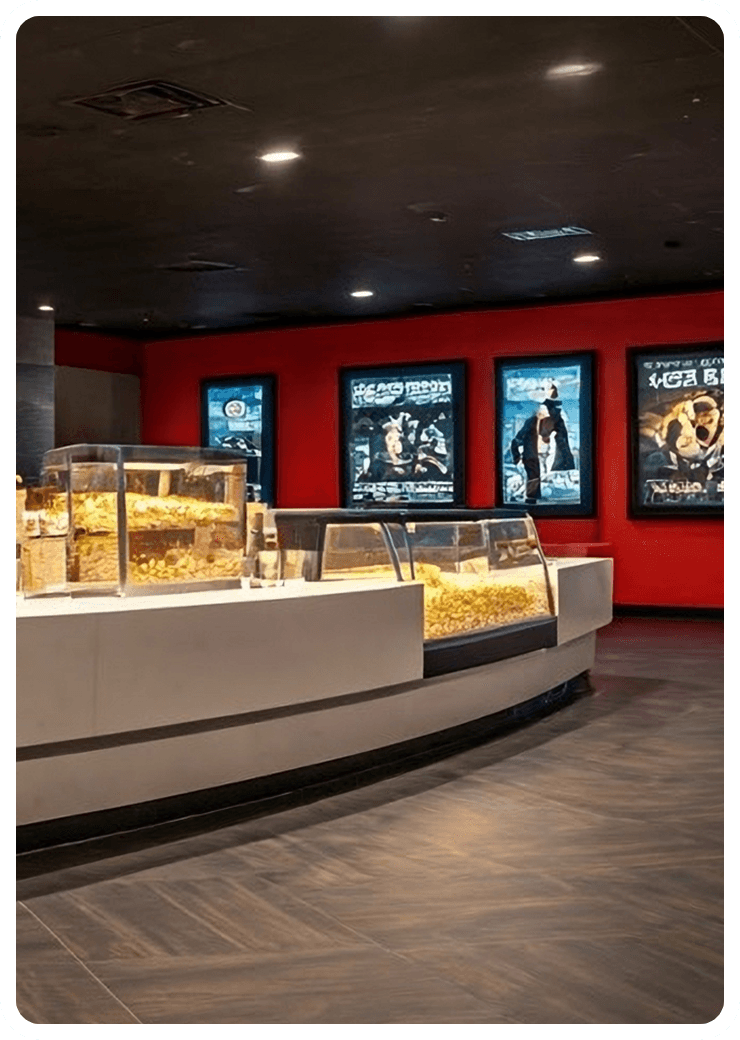 Movie theaters
