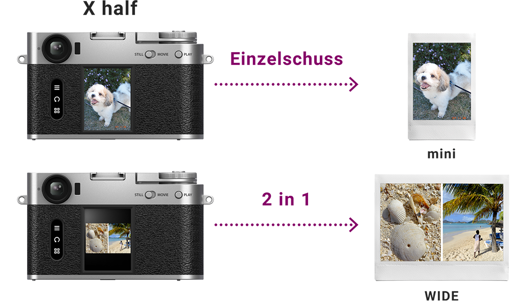 instax™-Ausdrucke