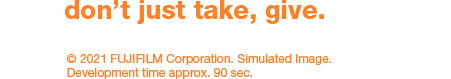 don't just take, give.™