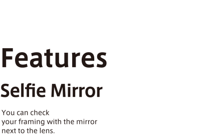 Features Selfie Mirror
