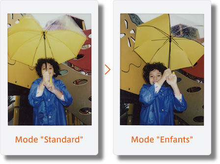 Mode "Standard"/Mode "Enfants"