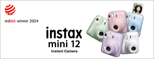 INSTAX MINI12 wins “Red Dot Design Award 2024”