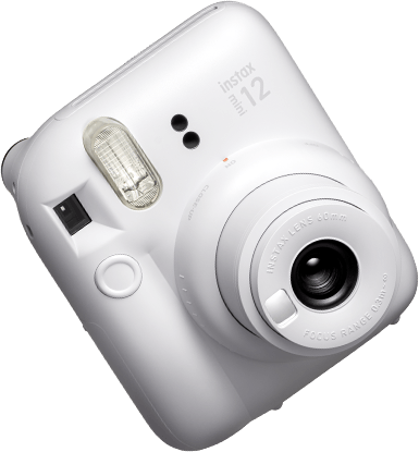 Fujifilm Instax Mini 12 Instant Camera, Clay White Camera with 40 Photo  Sheets, Cleaning Cloth, and App, Portable, Easy to Use, Automatic Settings