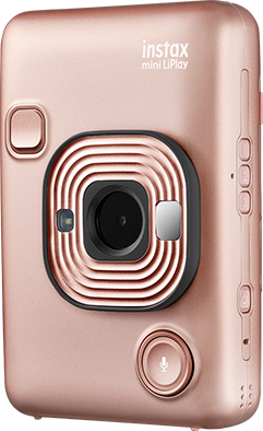 rose gold fujifilm instax