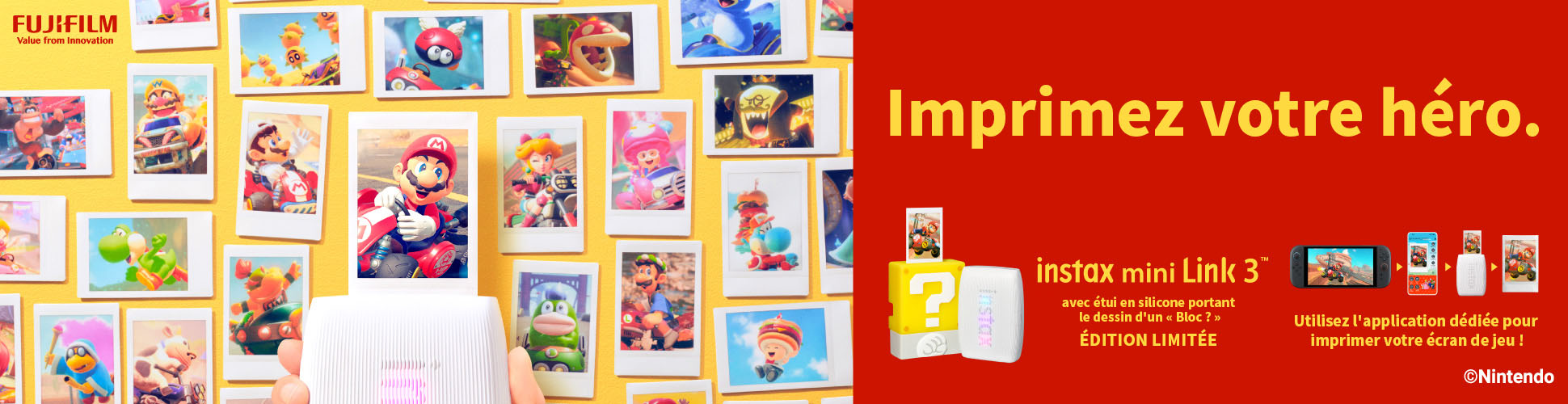 Imprimez votre héro.