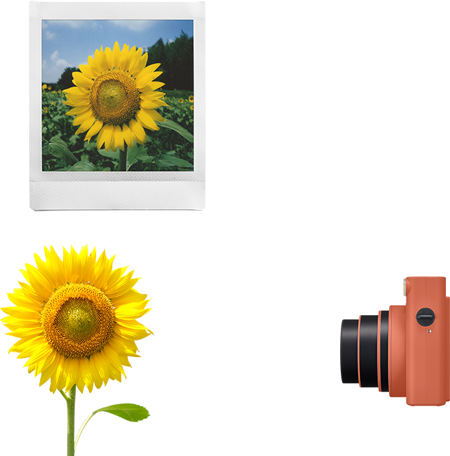 Cámara Instantánea Fujifilm Instax SQUARE SQ1, 62 x 62mm, Terracota Orange  - Bytestocks