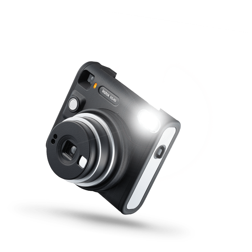 FUJIFILM INSTAX SQUARE SQ40 Instant Film Camera (Black) 16802814