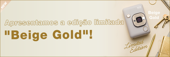 Apresentamos a edição limitada BEIGE GOLD! SP